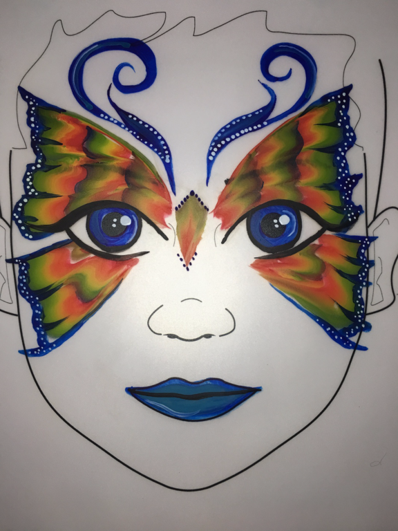 Kids Face Painting — Brenda Leach Art Body & Belly Painting